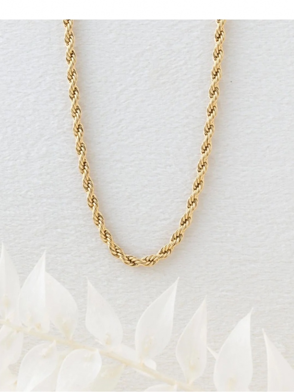 14K Gold Filled Plus™ Rope Chain Necklace - Picture 6 of 6